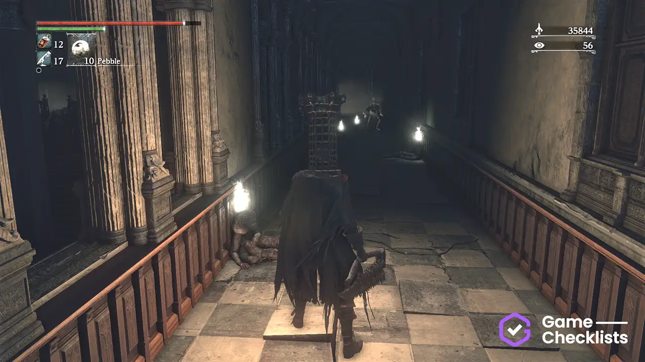 Blindfold Cap location
