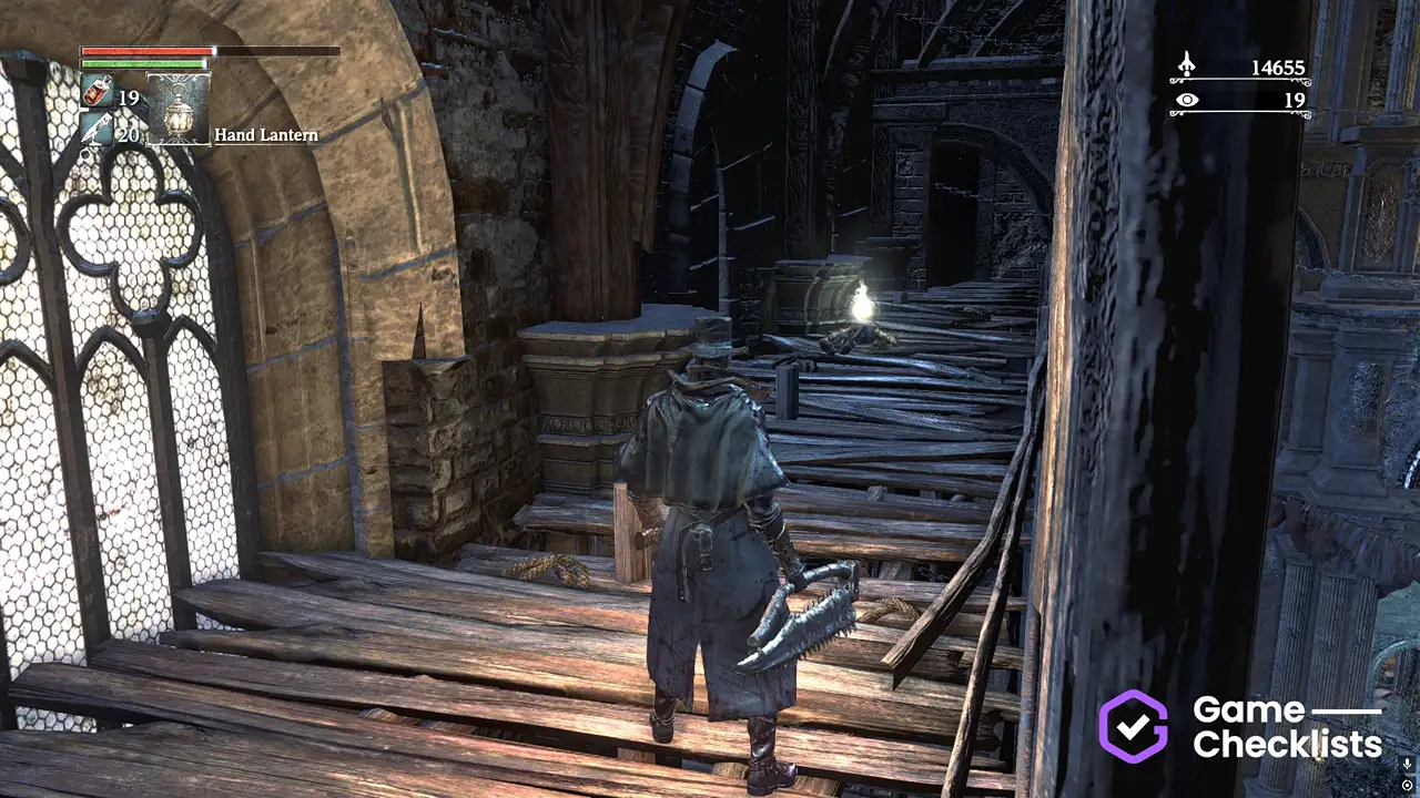 Bloody Messenger Head Bandage location