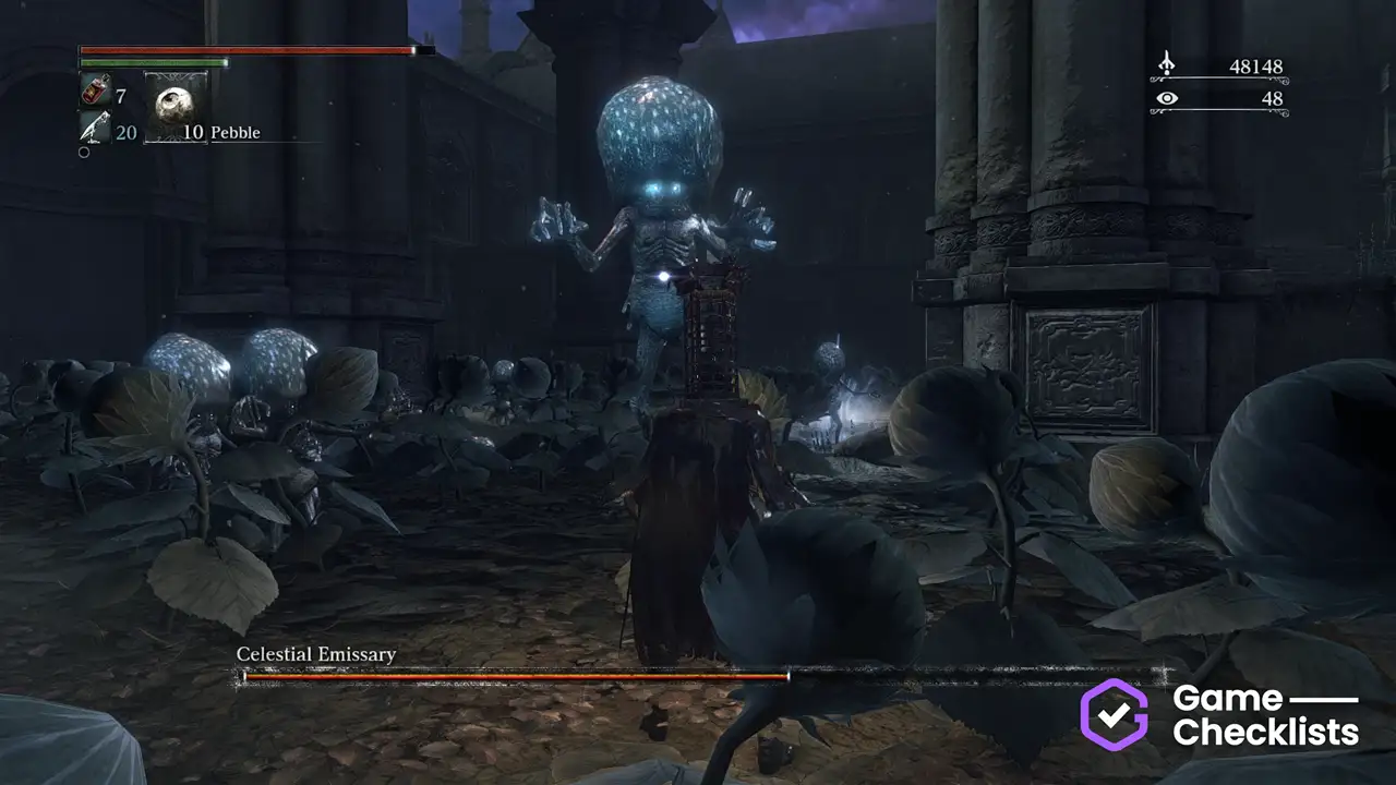 Celestial Emissary boss fight