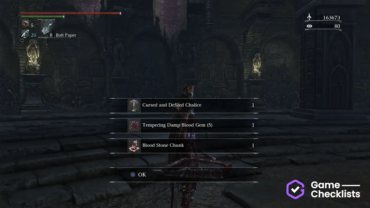 Cursed and Defiled Chalice location