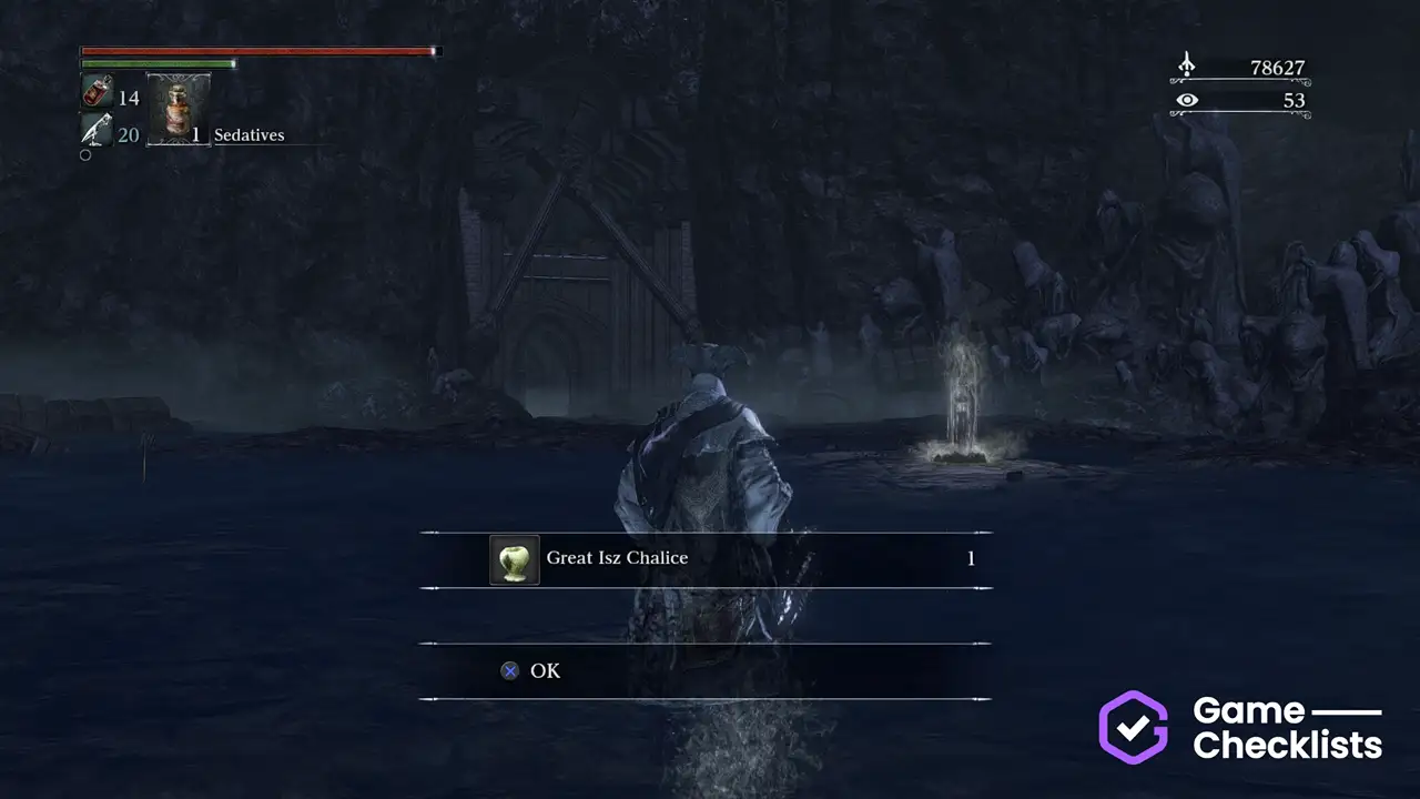 Great Isz Chalice location