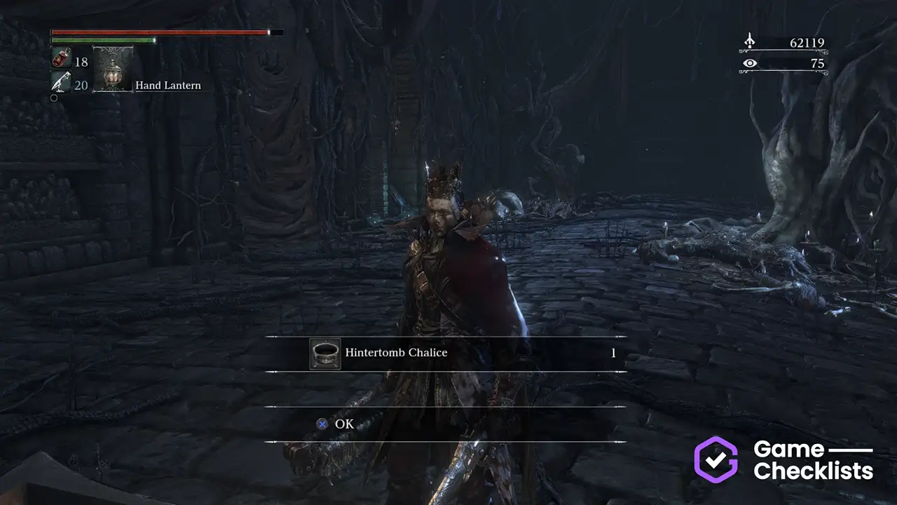 Hintertomb Chalice location