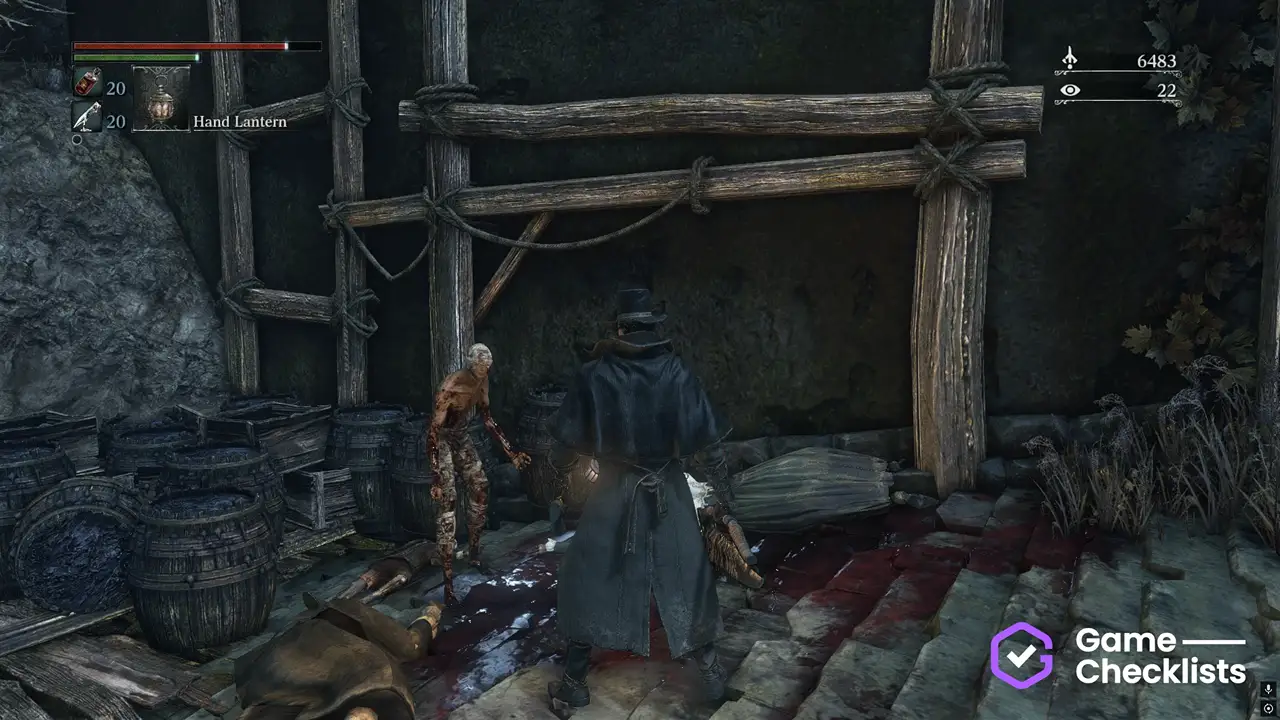 Suspicious Beggar - Step 1 location