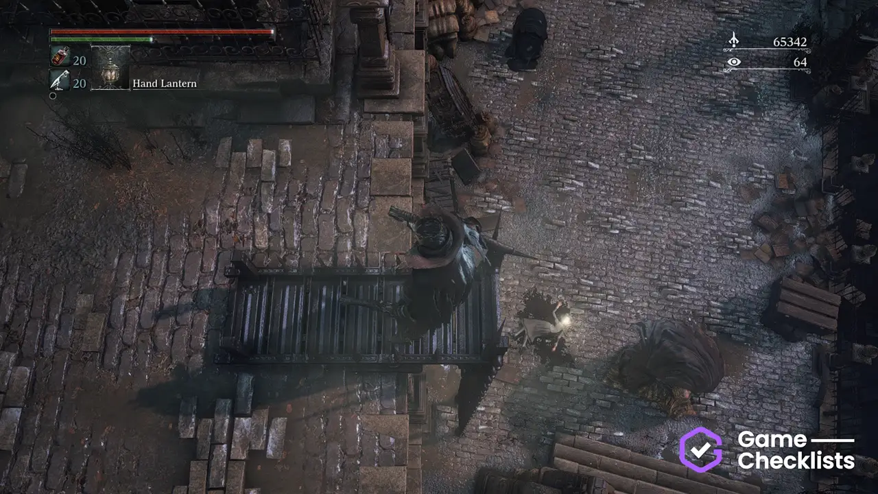 White Messenger Ribbon location