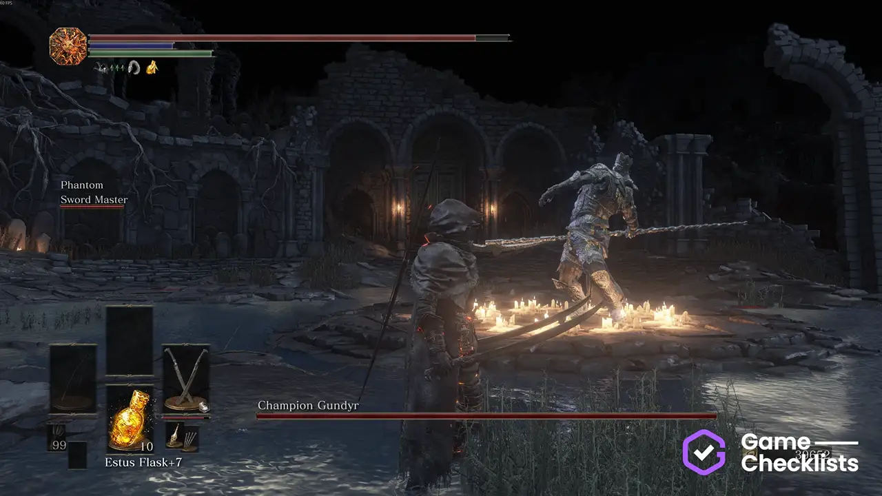 Champion Gundyr location