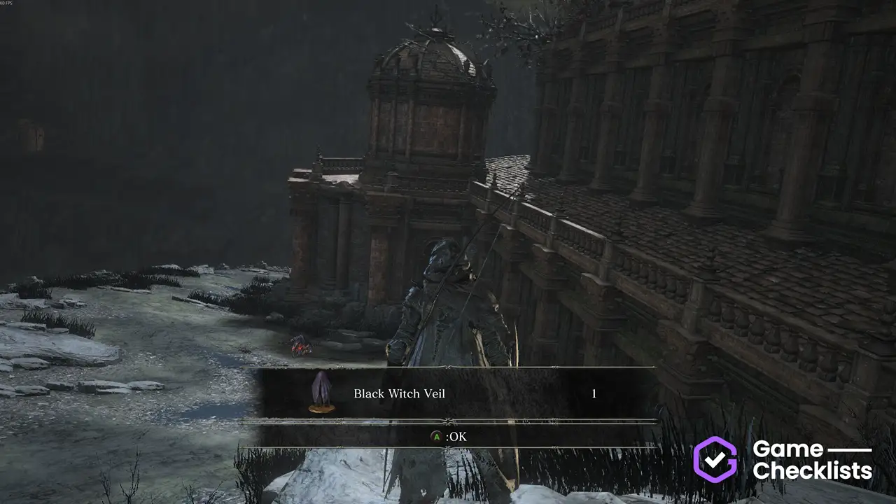 Black Witch Veil location