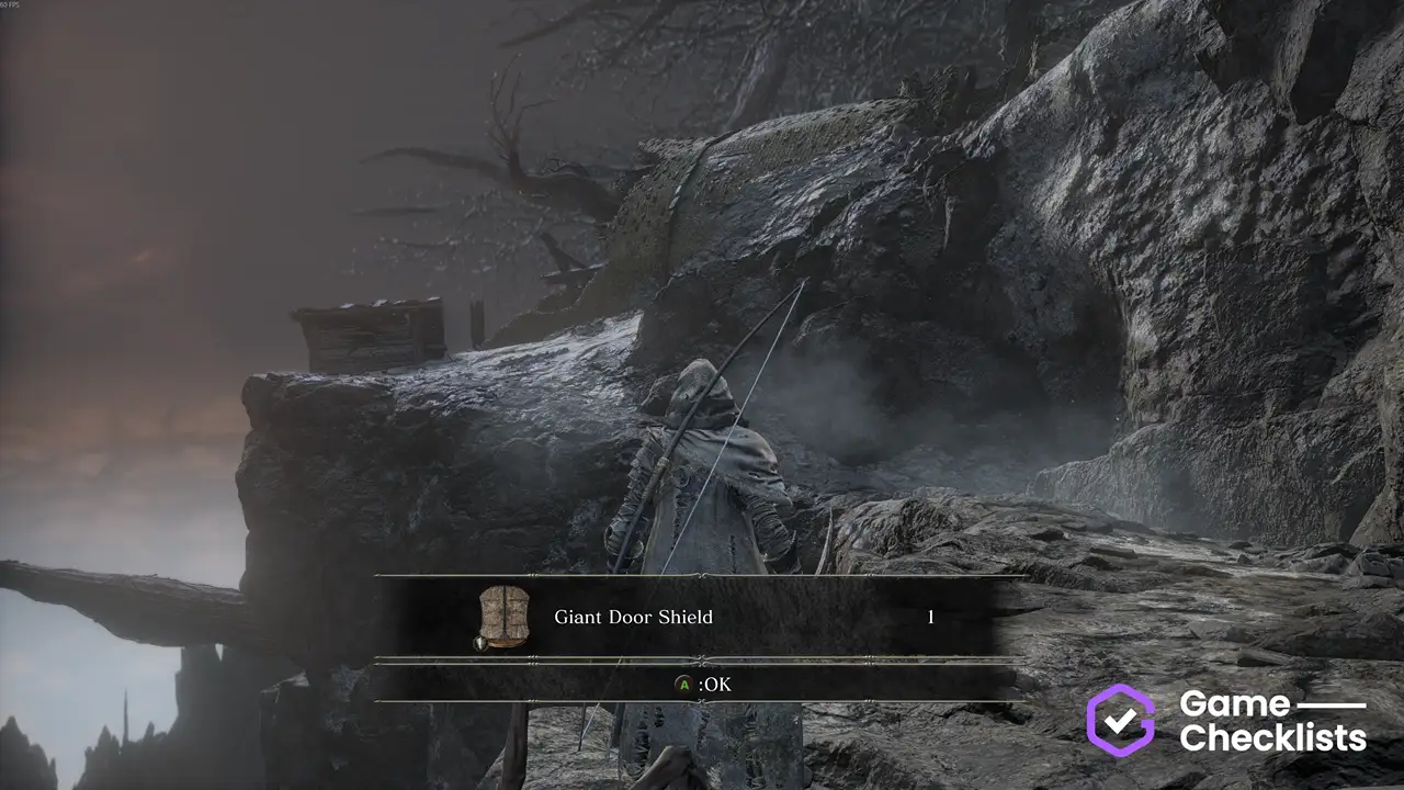 Giant Door Shield location