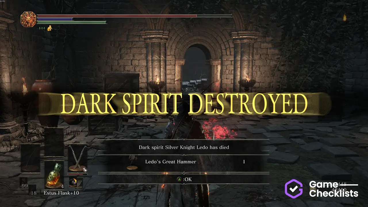 Ledo's Great Hammer location