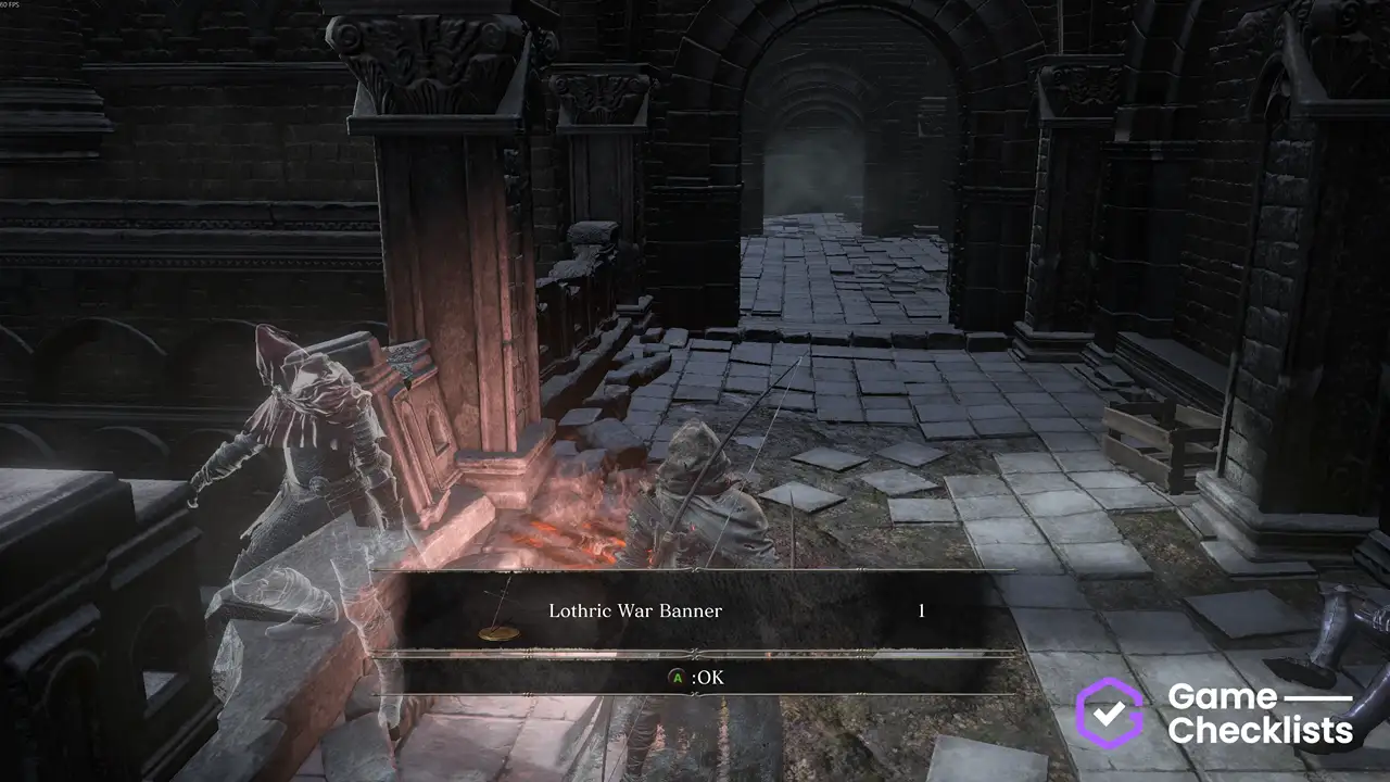 Lothric War Banner location