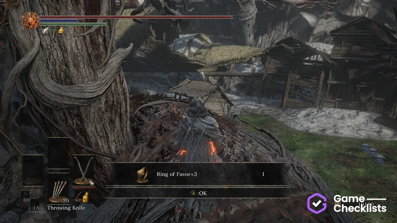 Ring of Favor +3 location