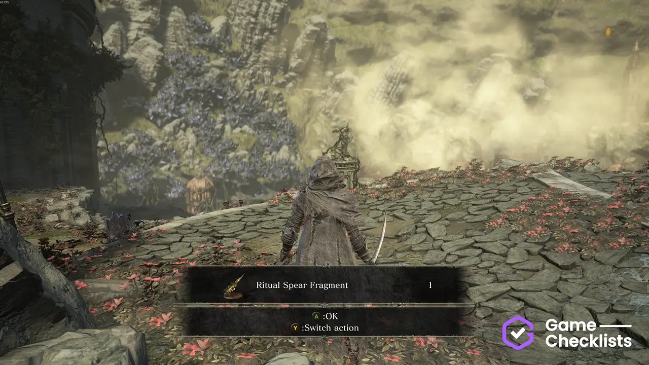 Ritual Spear Fragment location