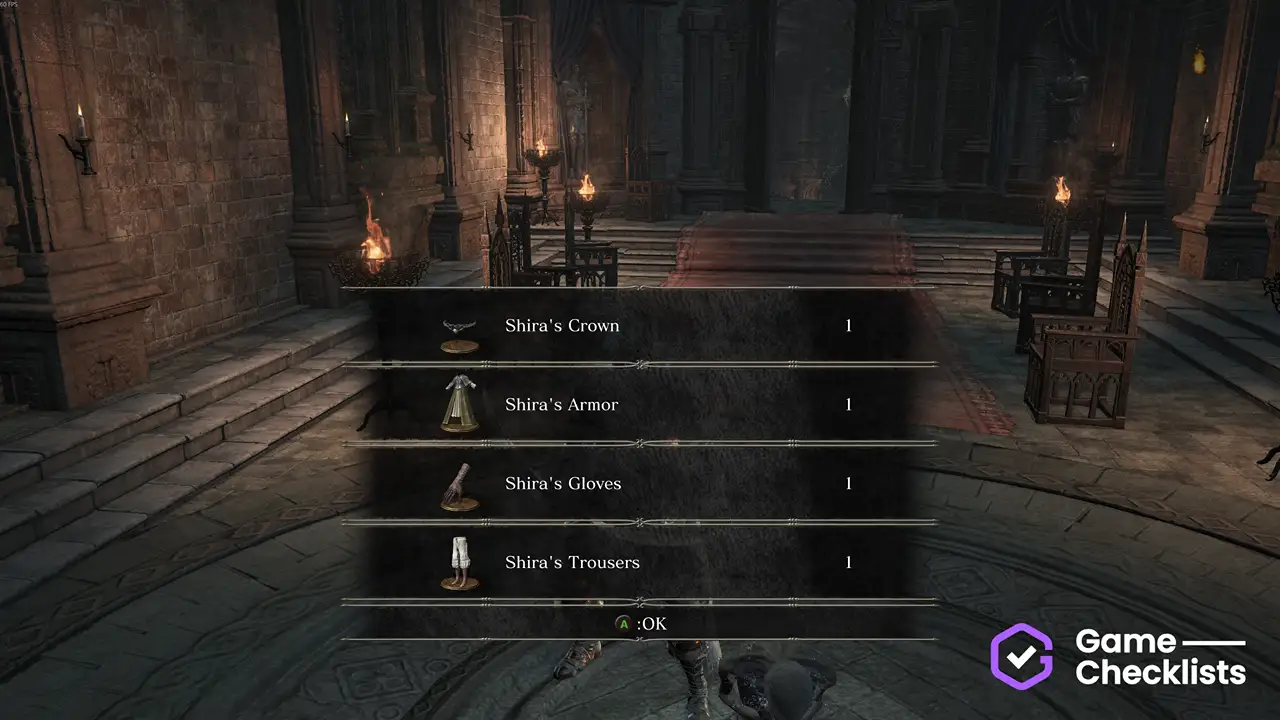 Shira's Crown location