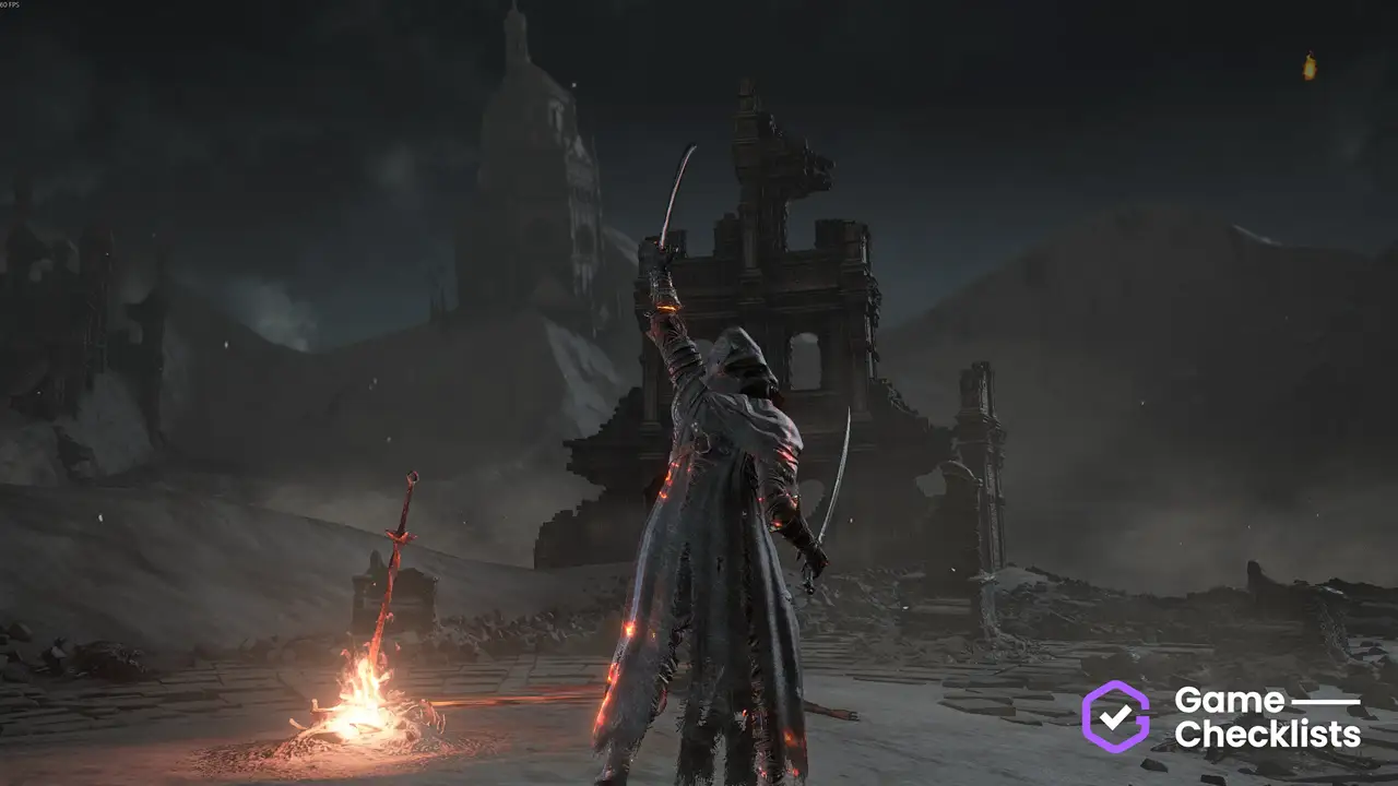 Slave Knight Gael (Bonfire) location