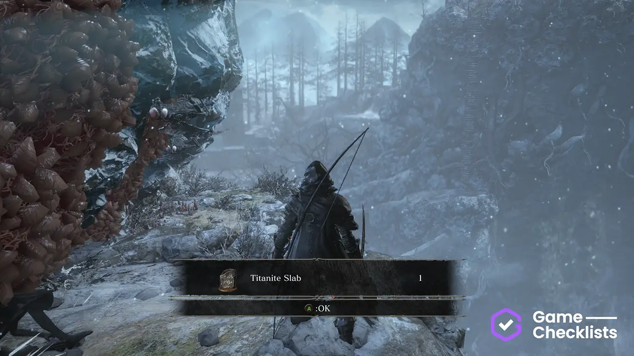 Titanite Slab - Ladders location