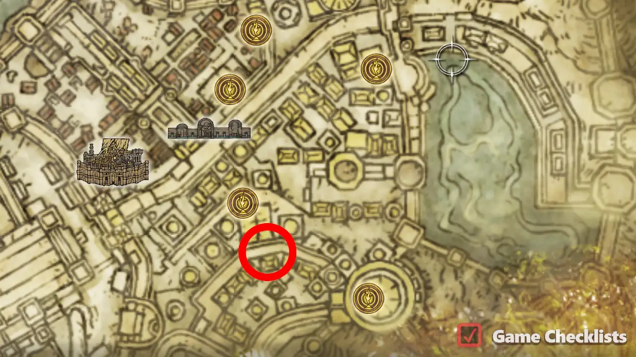 Barrier of Gold location