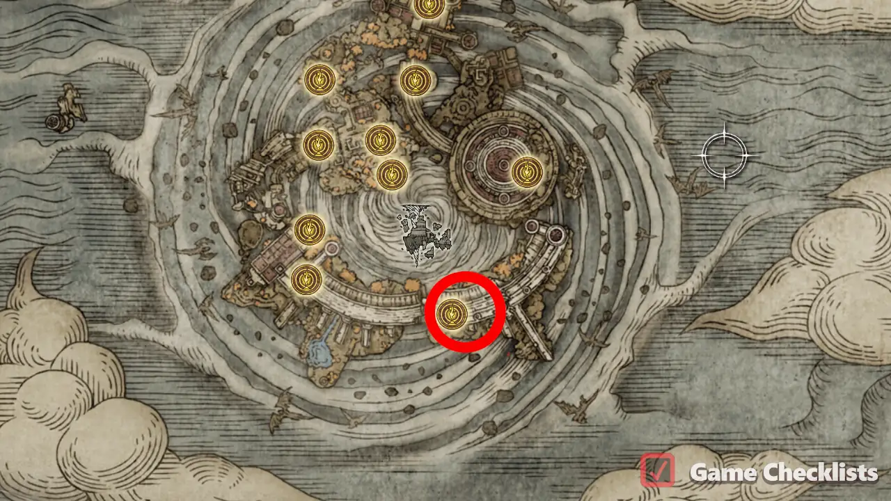 Beastman's Curved Sword location