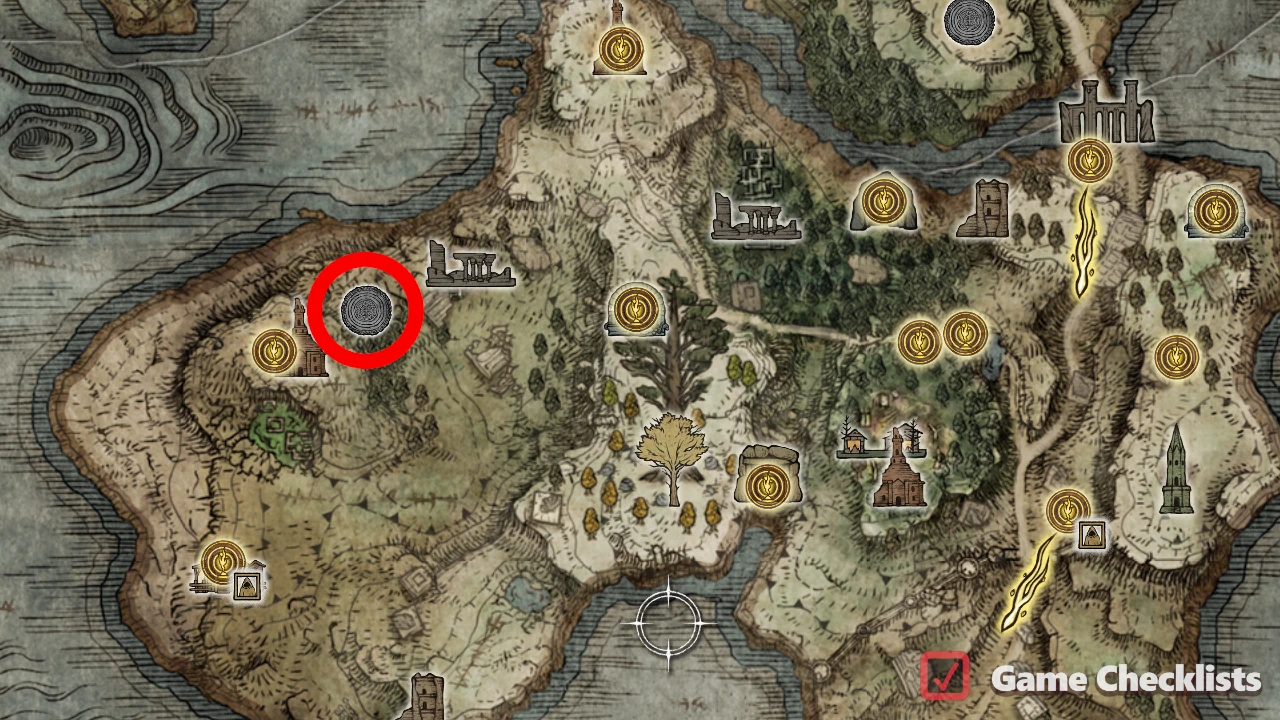 Ancient Hero of Zamor (Weeping Peninsula) location