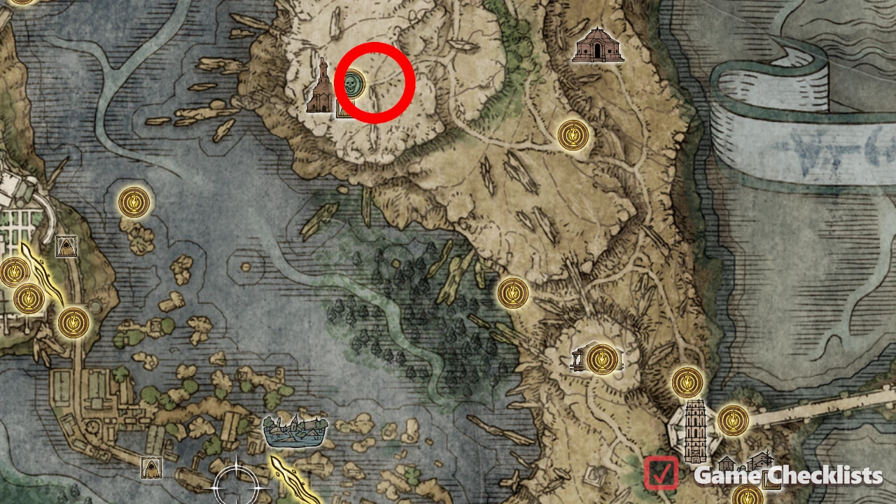 Bell-Bearing Hunter (Liurnia) location