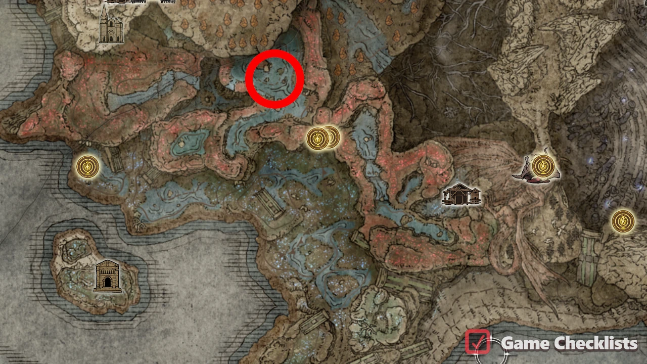Death Rite Bird (Charo's Hidden Grave) location