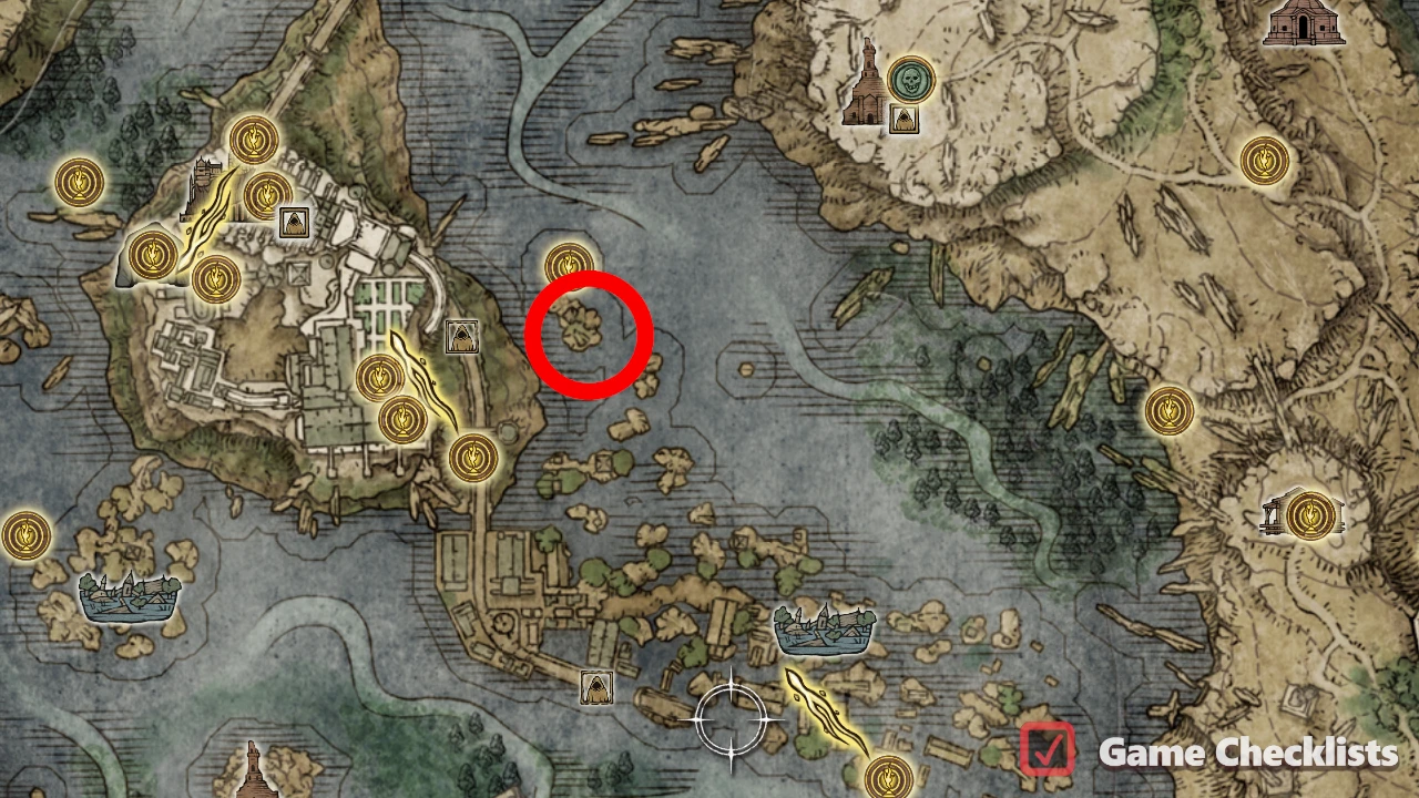 Death Rite Bird (Liurnia) location