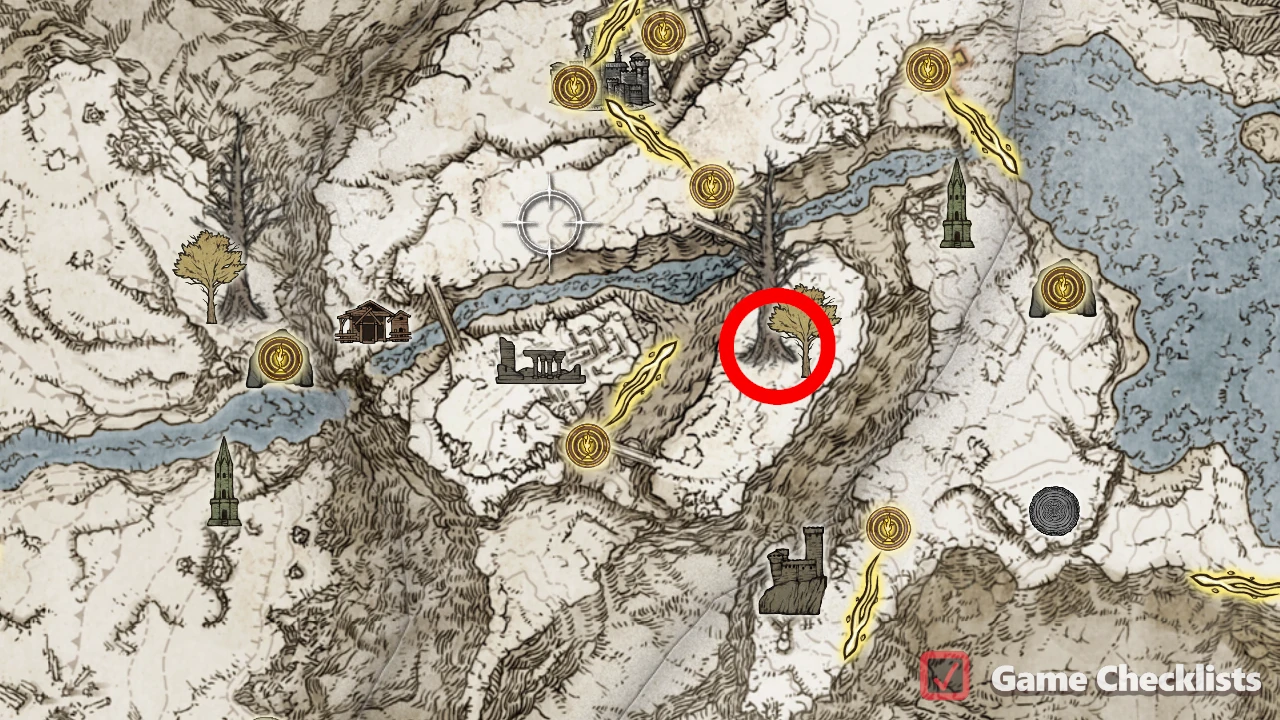 Erdtree Avatar (Mountaintops) location