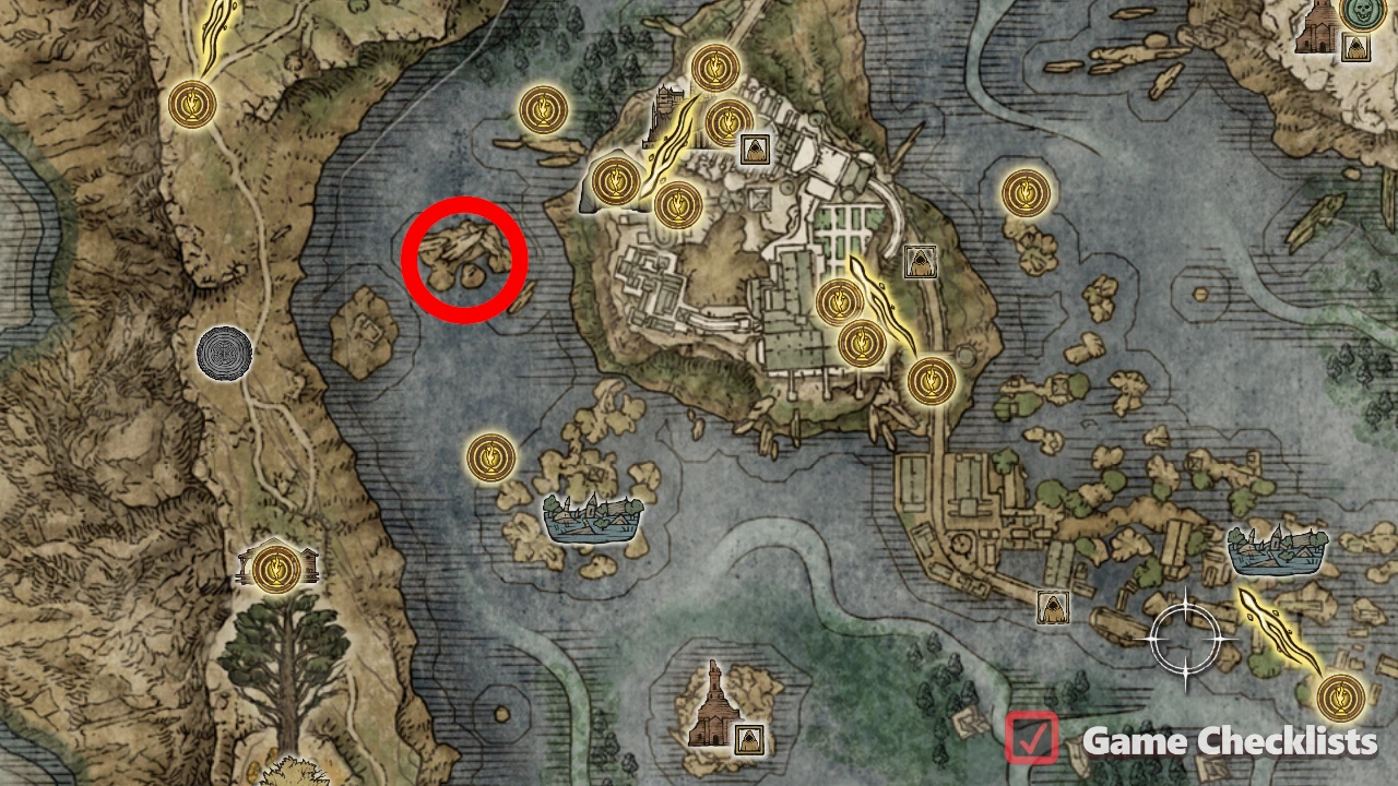 Glintstone Dragon Smarag location