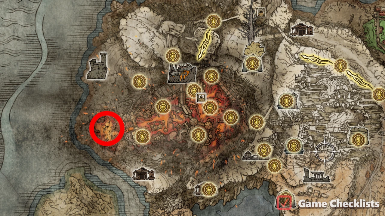 Magma Wyrm (Volcano Manor) location