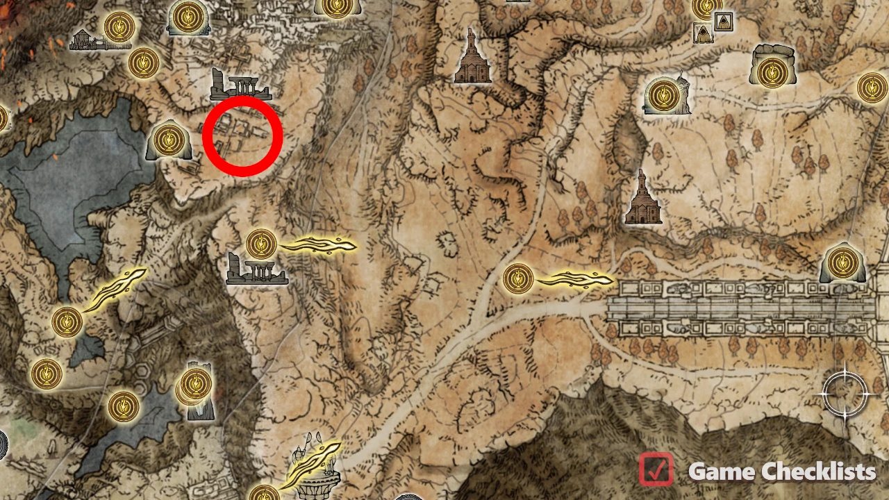 Tibia Mariner (Altus Plateau) location