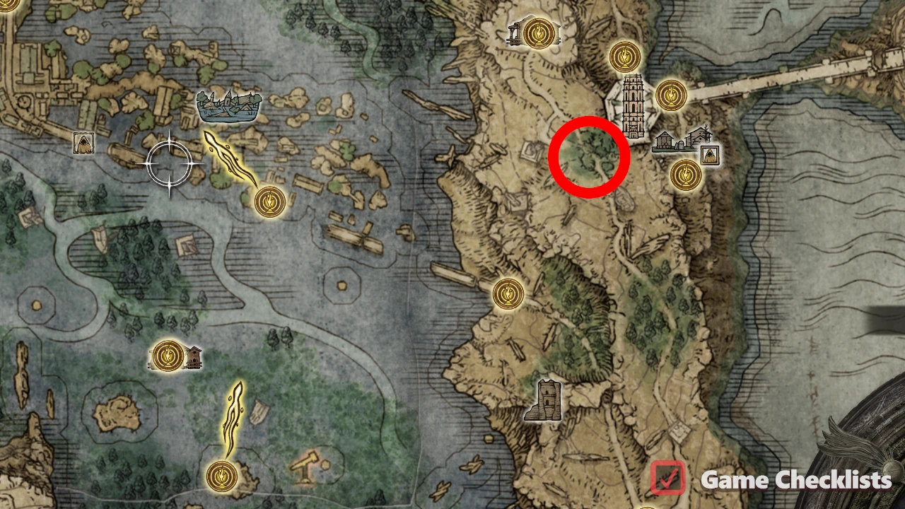 Tibia Mariner (Liurnia) location