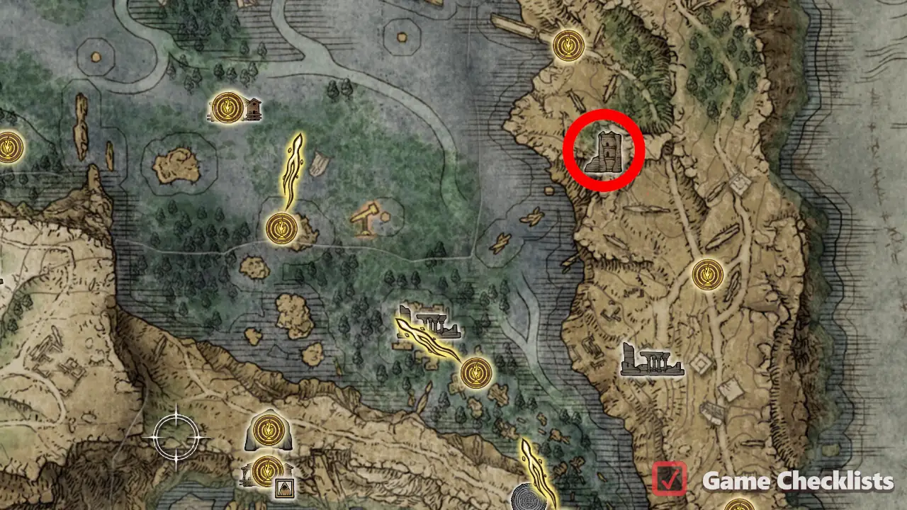 Carian Glintblade Staff location