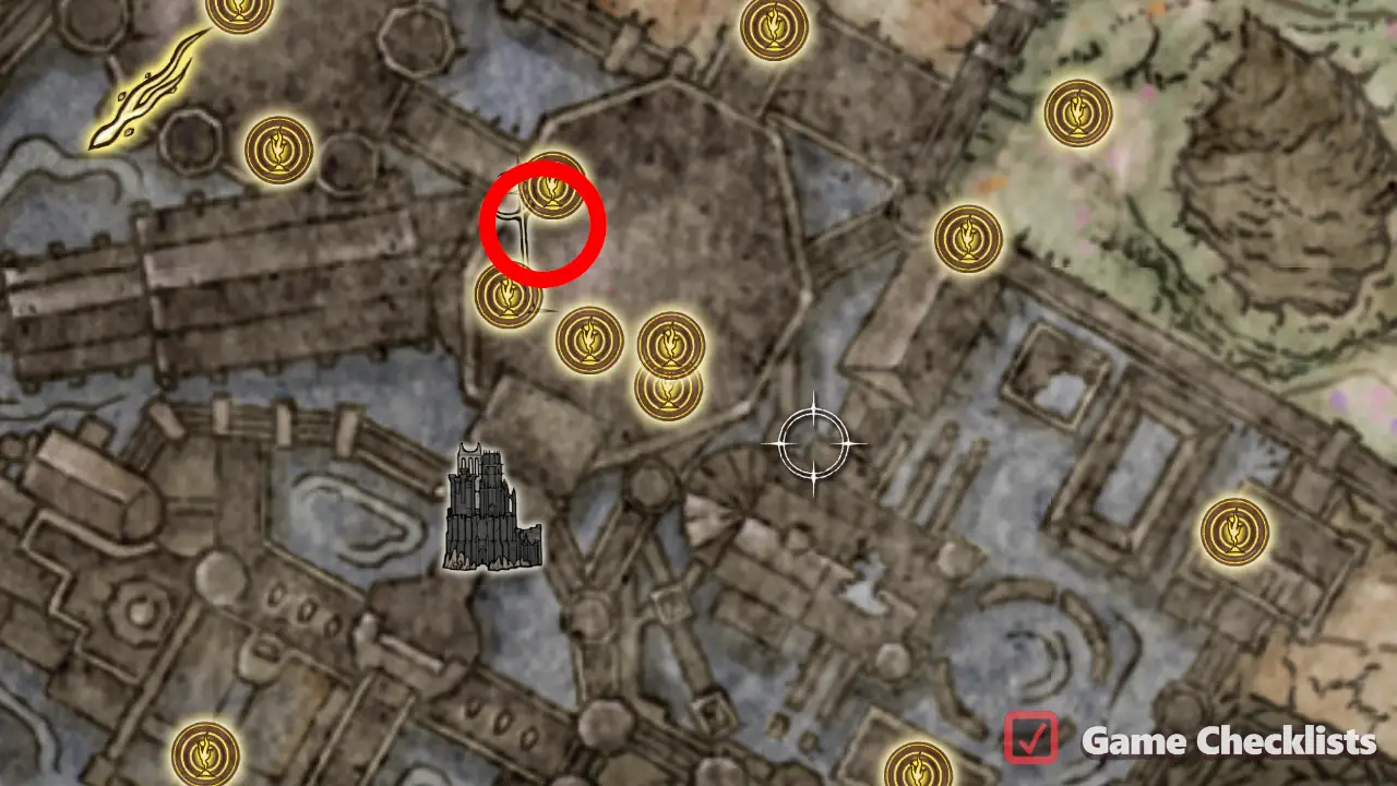 Carian Thrusting Shield location