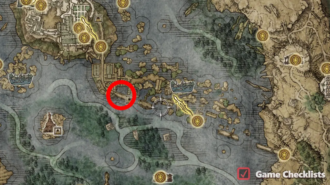 Ash of War: Charge Forth location