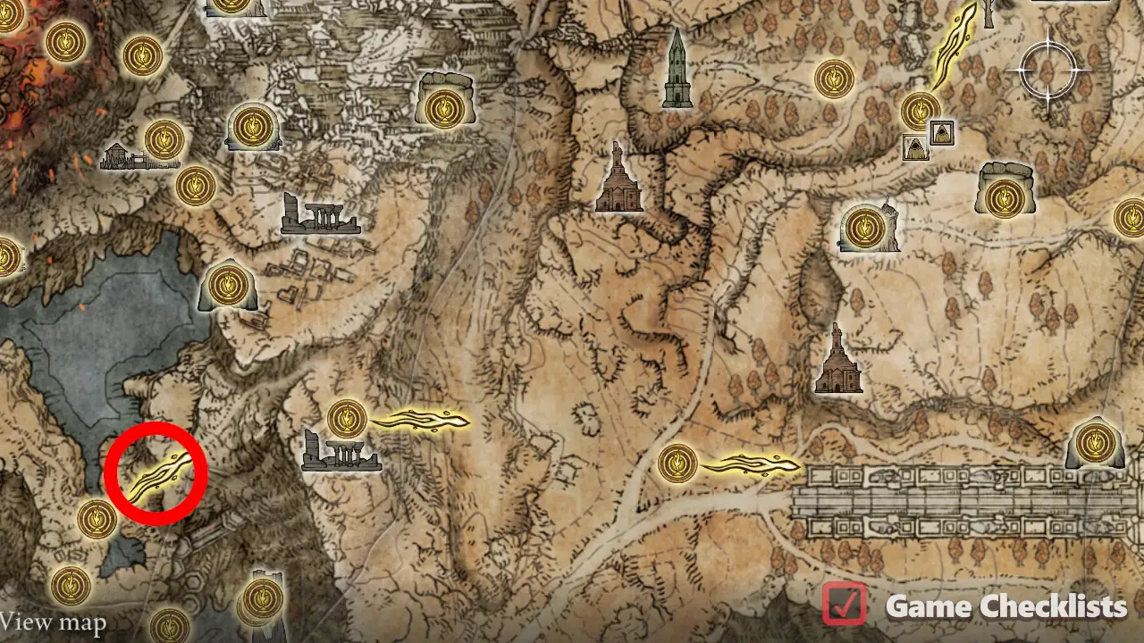 Warped Axe location