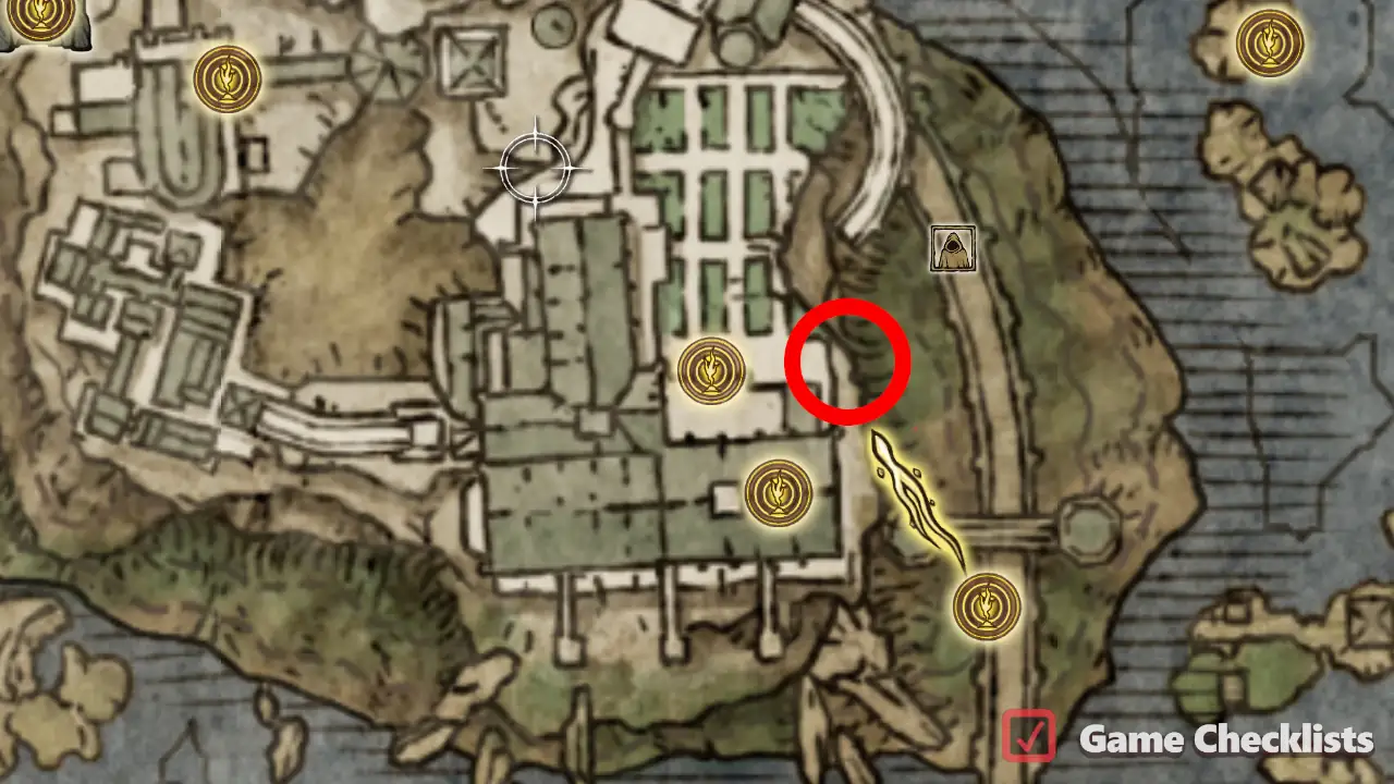 Glintstone Cometshard location