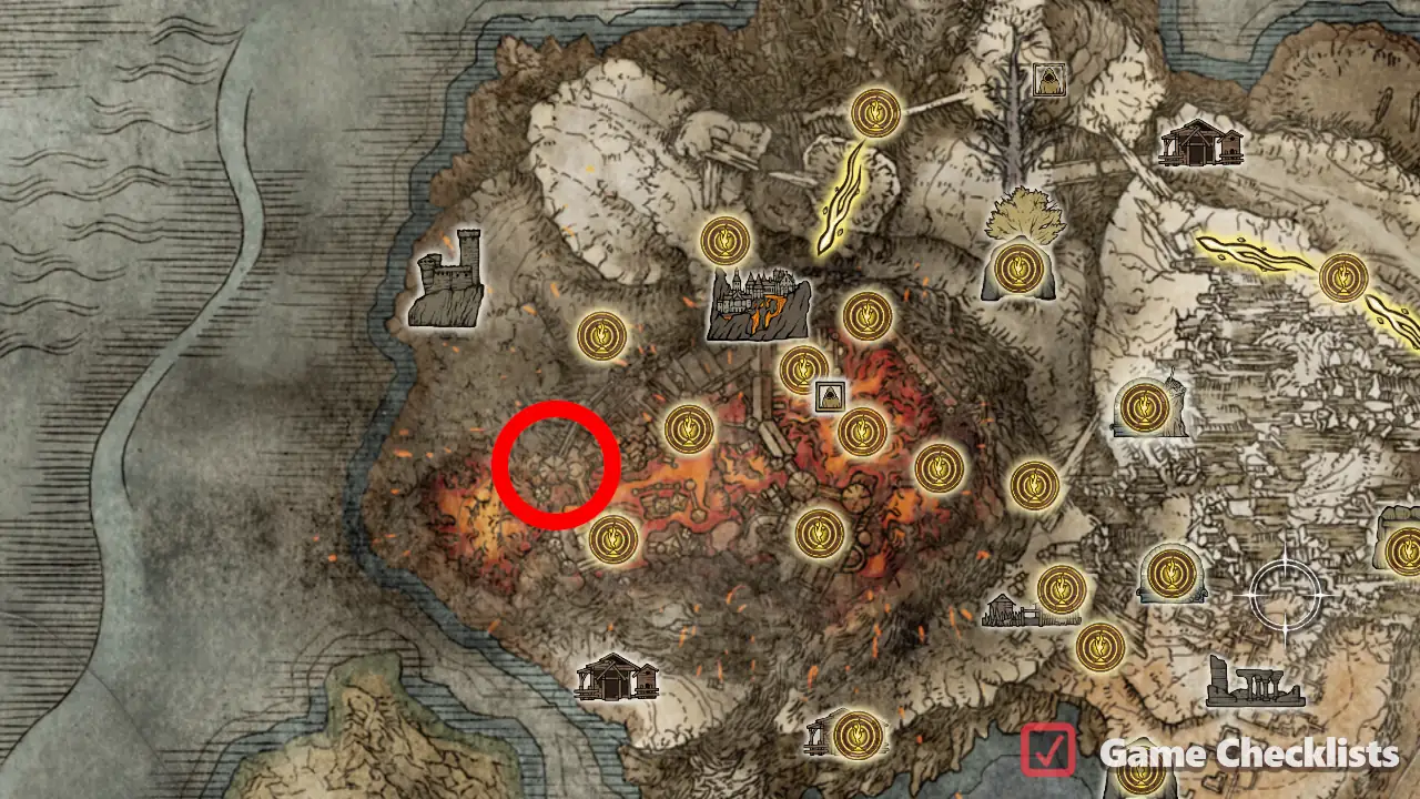 Crimson Amber Medallion +1 location