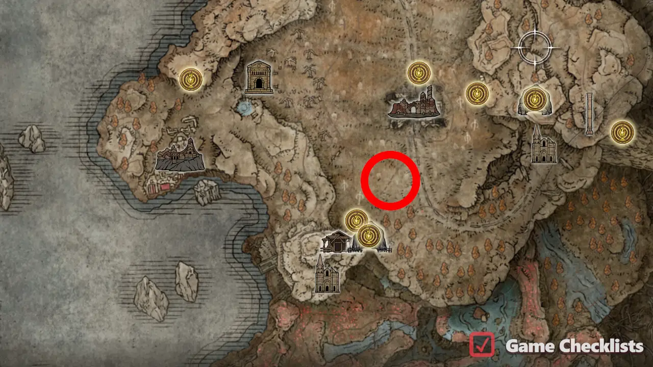 Curseblade's Cirque location