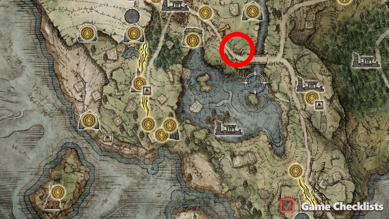 Ash of War: Determination location