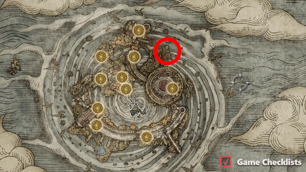 Dragon Towershield location