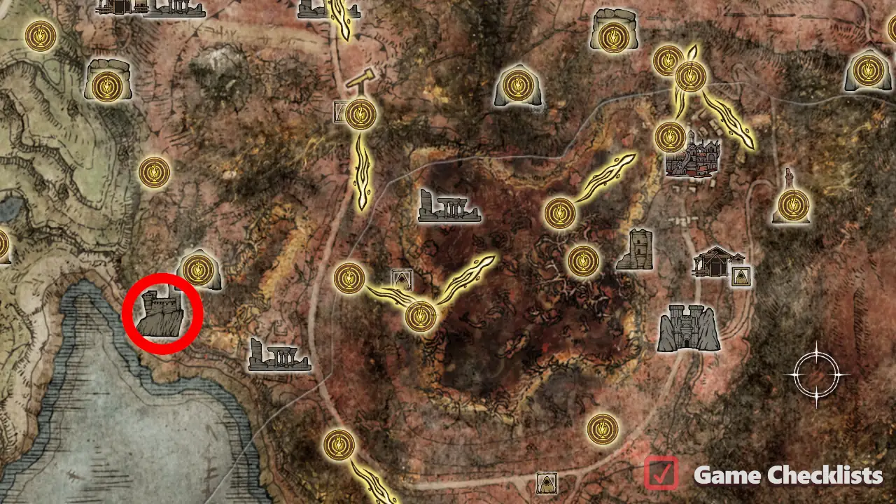 Ash of War: Lion's Claw location