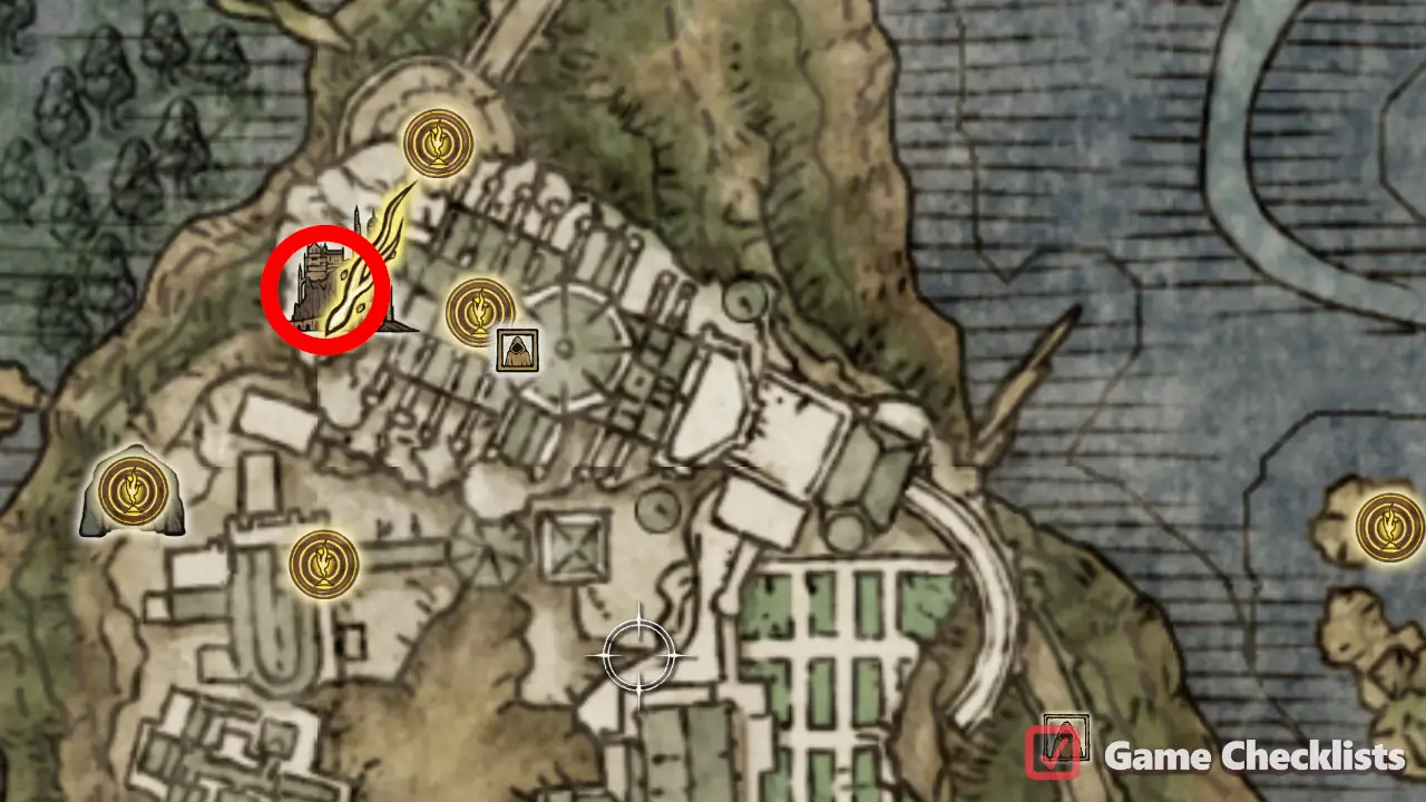 Glintstone Kris location