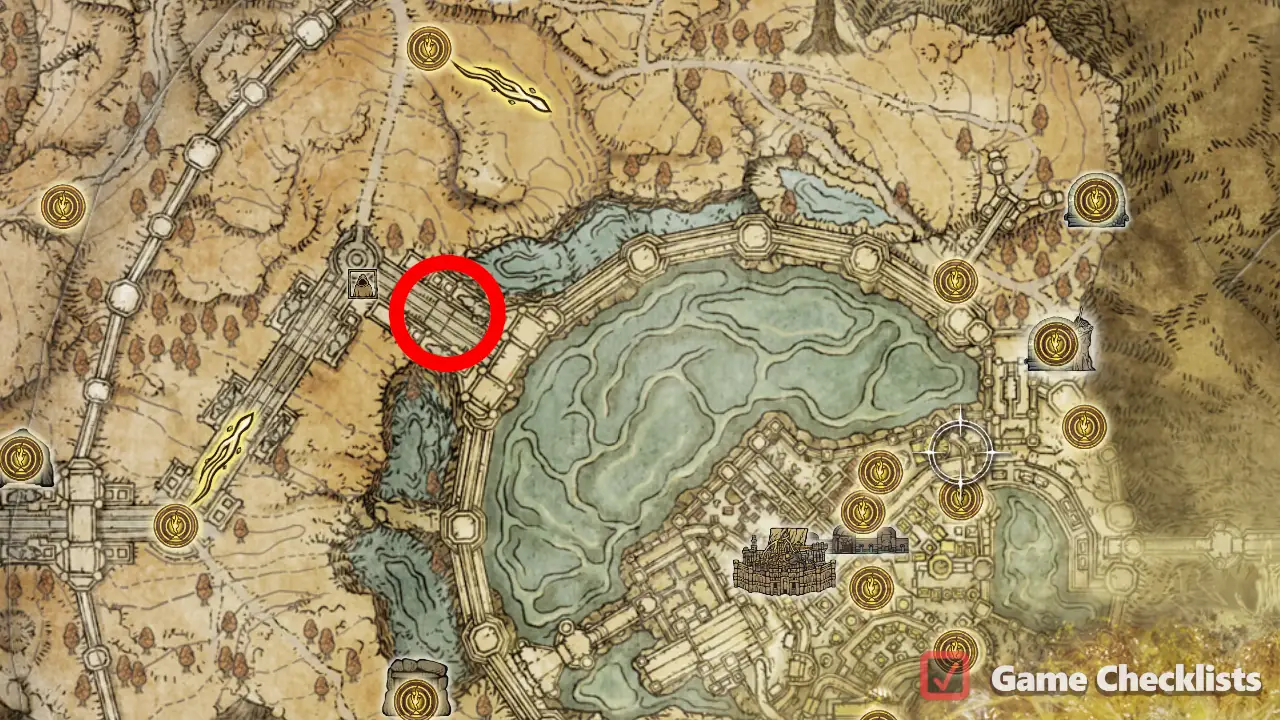 Ash of War: Golden Parry location