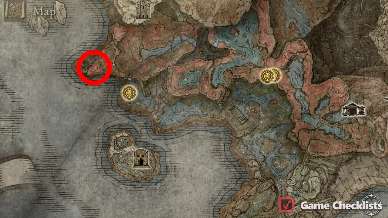 Gravebird Ashes location