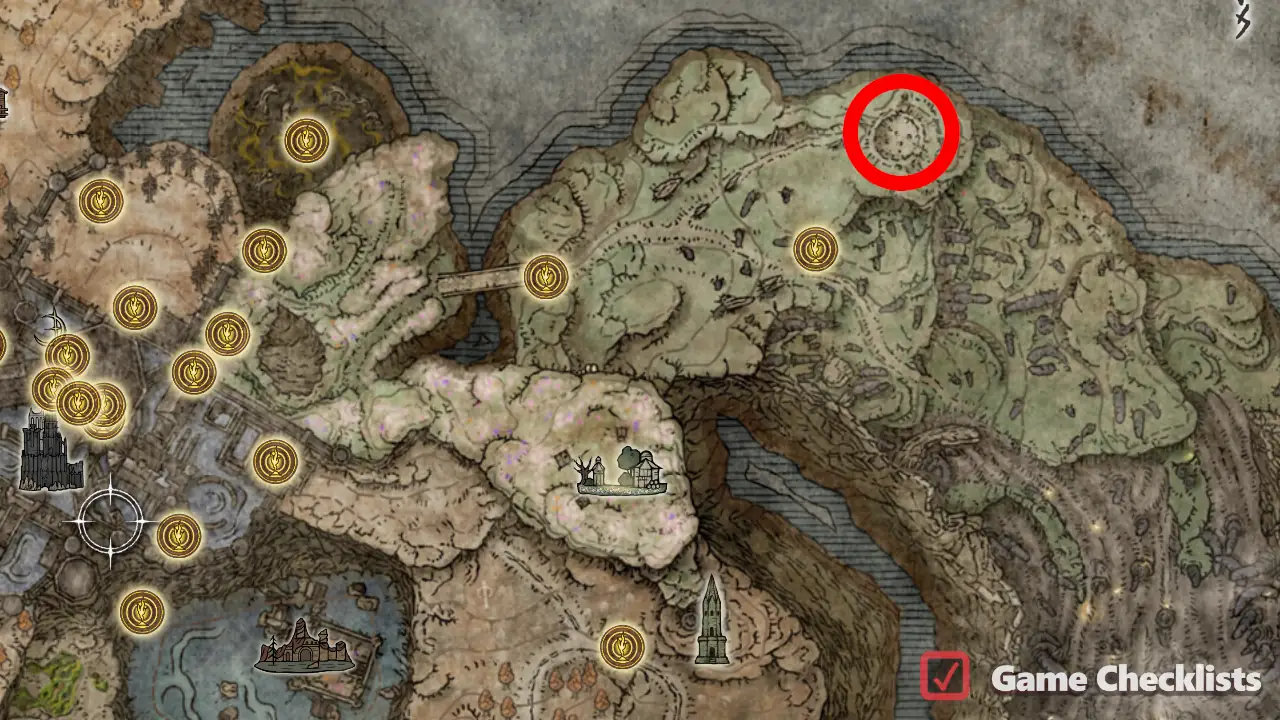 Gravitational Missile location