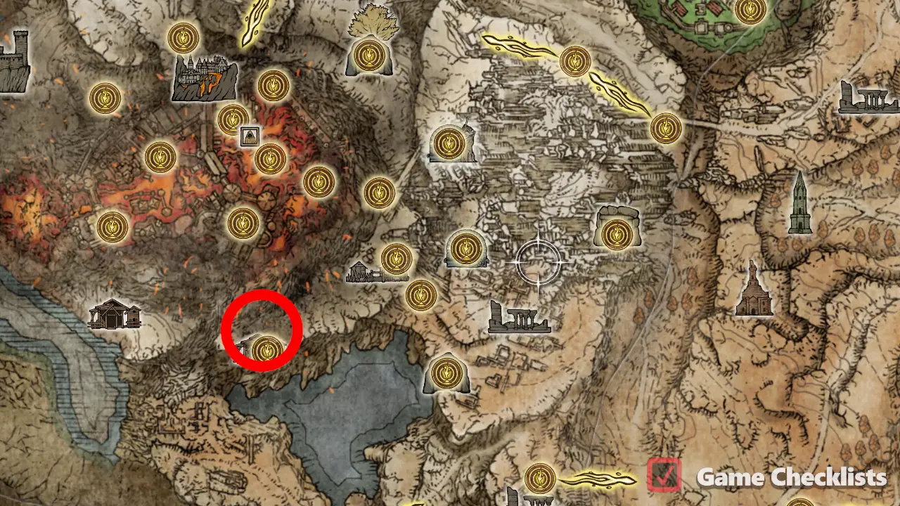 Great Knife location