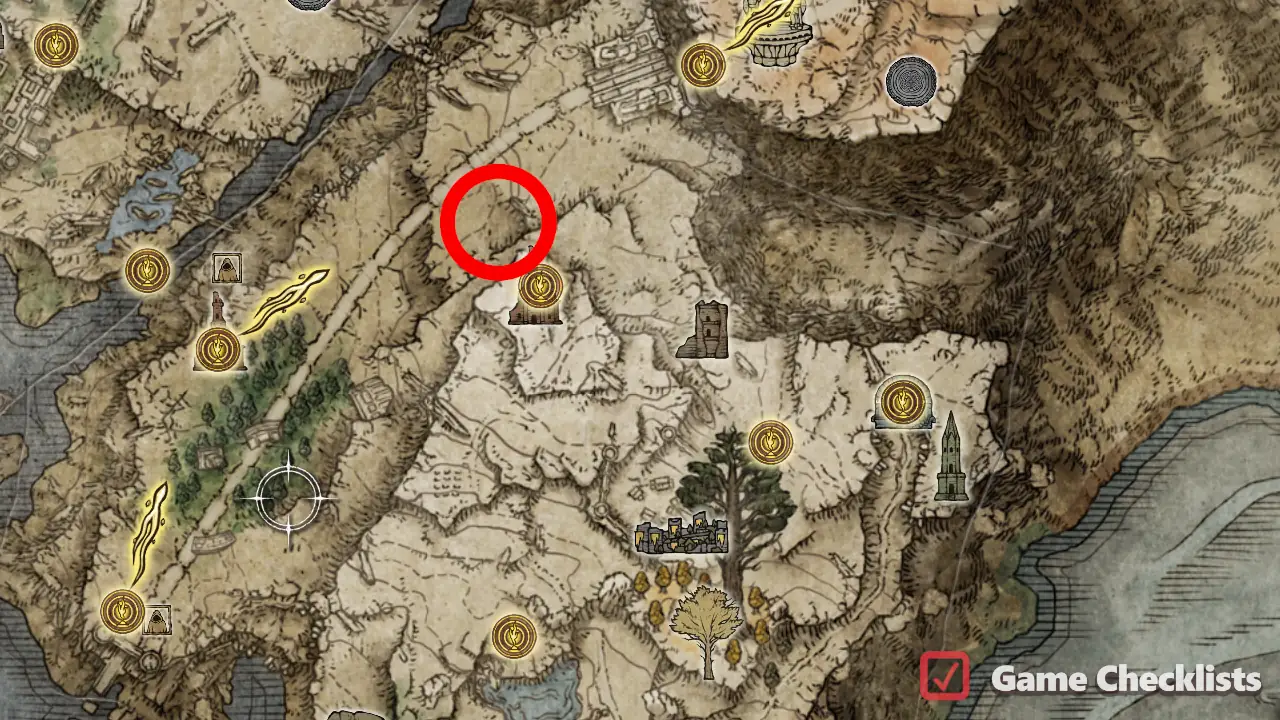 Great Mace location