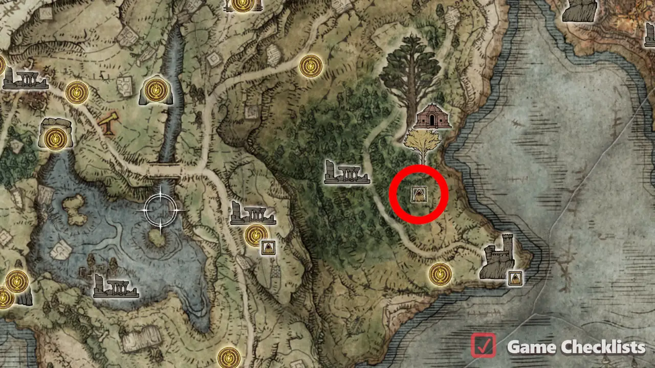 Hand Axe location