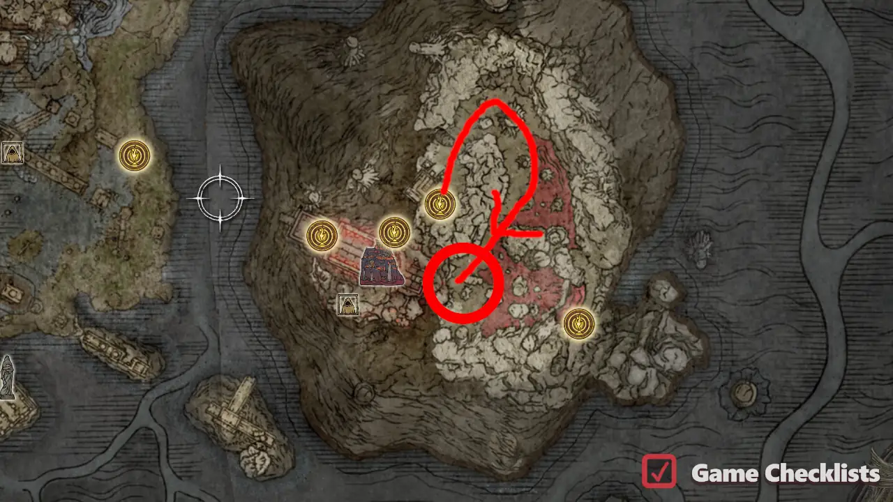 Haligdrake Talisman +2 location