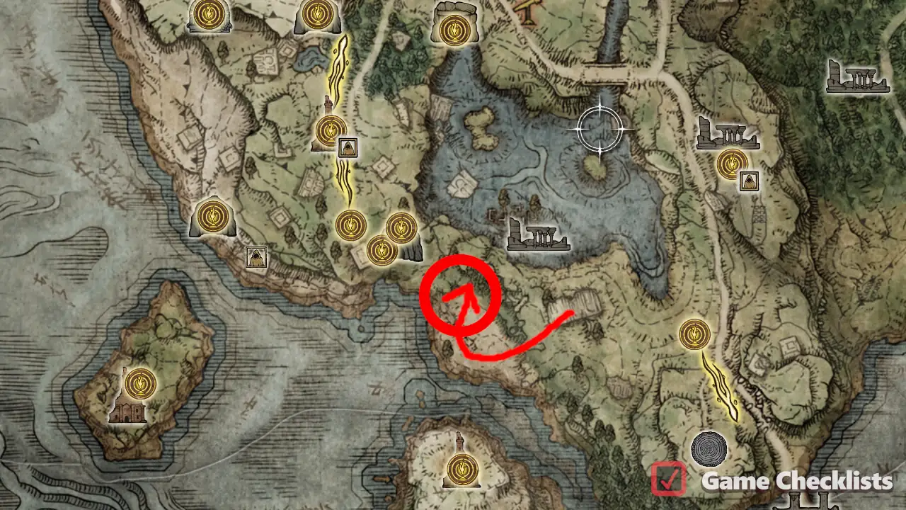 Haligdrake Talisman location