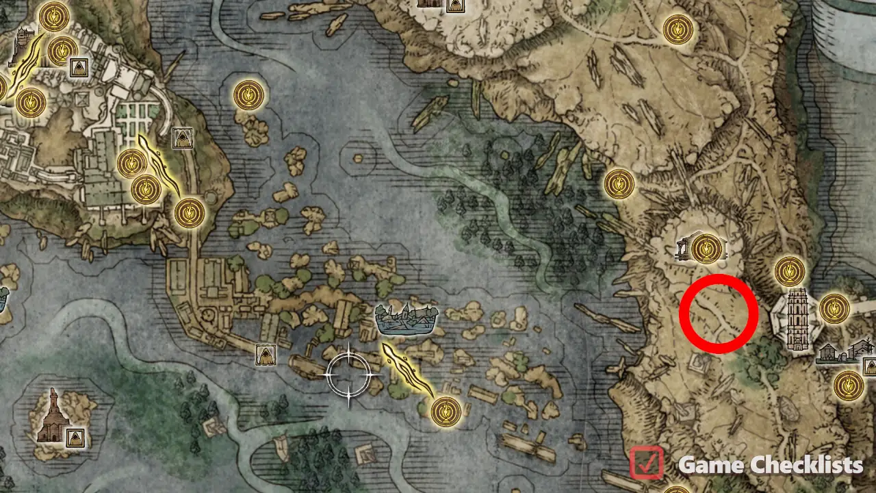Golden Greatshield location