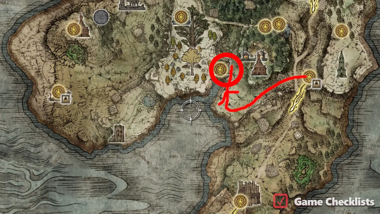 Lightning Strike location
